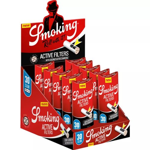 Filtry Smoking Activ filters 30ks - uhlíkové