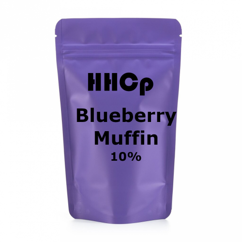 HHCP Květ konopí Blueberry Muffin popcorn