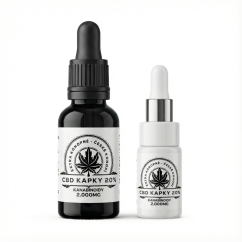 Extra konopné CBD kapky 20% - z českého konopí