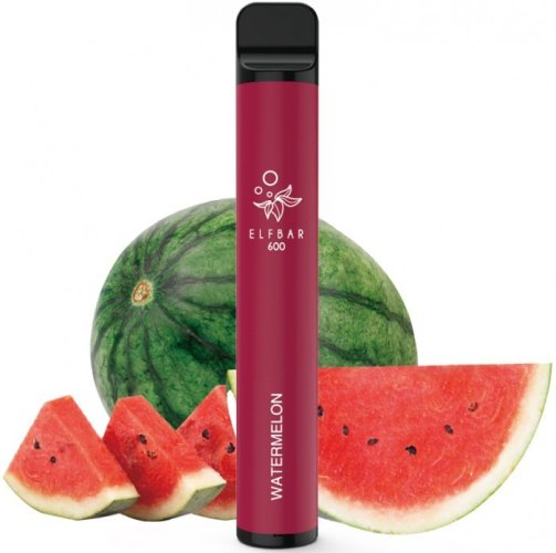 Elf Bar 600 elektronická cigareta 20mg - Watermelon