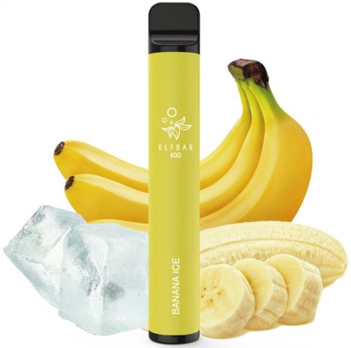 Elf Bar 600 elektronická cigareta 20mg - Banana Ice
