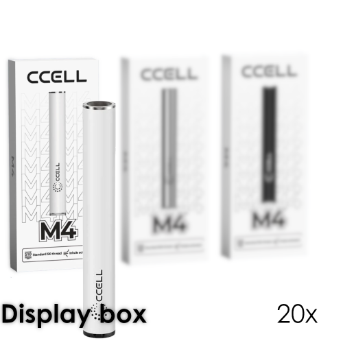 Baterie pro vaporizační pero - CCELL M4 - Balení: 20ks - retail box, Barva: bílá
