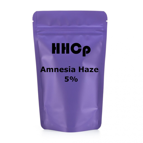 HHCp květ konopí Amnesia Haze outdoor