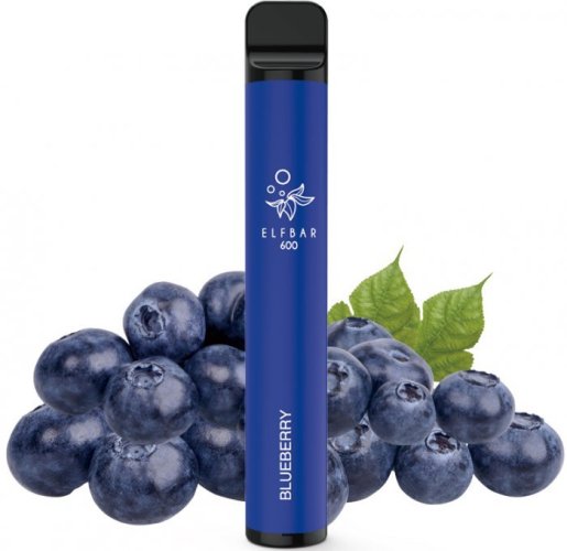 Elf Bar 600 elektronická cigareta 20mg - Blueberry