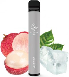 Elf Bar 600 elektronická cigareta 20mg - Lychee Ice