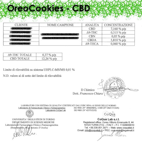 CBD květ konopí Oreo Cookies - Cali style