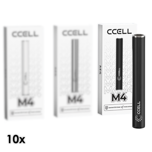 Baterie pro vaporizační pero - CCELL M4 - Balení: 10ks, Barva: černá